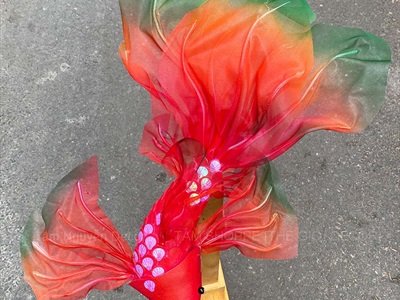 Mô hình cá chép decor Mini [Dáng thon - Nhiều màu] D45cm TCV-CA-06